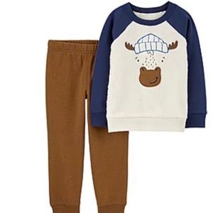 Carter's Toddler Boys 2-pc. Fleece Pant Set